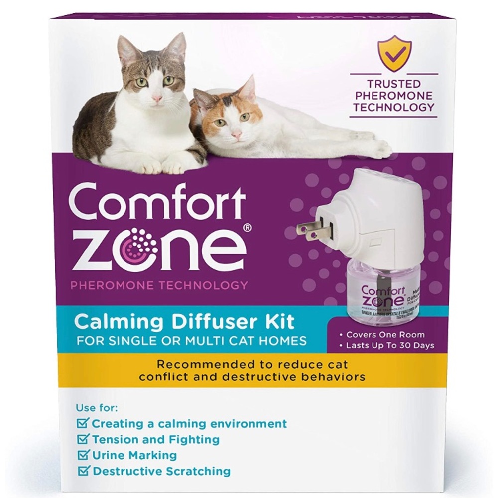 Calming Cat Diffuser 1 refill and 1 diffuser